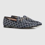 Gucci Women’s GG crystal Gucci Jordaan loafer - Image 5